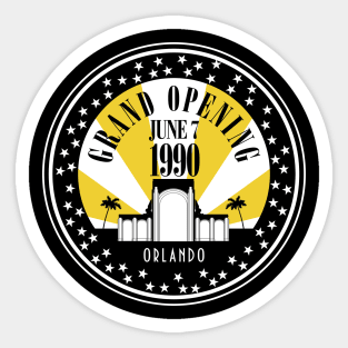 Orlando Studios Grand Opening Sticker